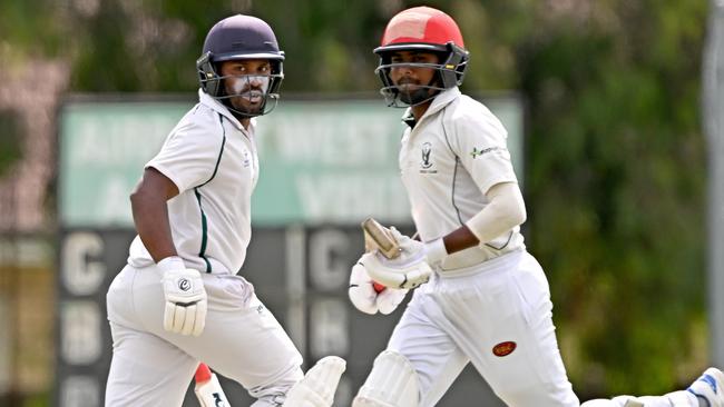 Airport West St Christopher's Ranga Cooray and Sasindu De Silva. Picture: Andy Brownbill