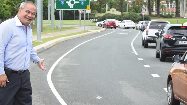 Gold Coast Mayor Tom Tate is backing the Bulletin’s congestion busting campaign. Picture: Lawrence Pinder