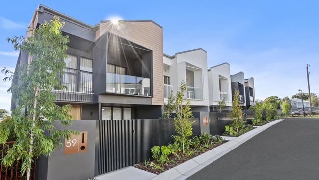 Greville at Wooloowin will evolve over the next five years to deliver 84 townhouses, more than 200 apartments across three buildings, and a collection of heritage homes.