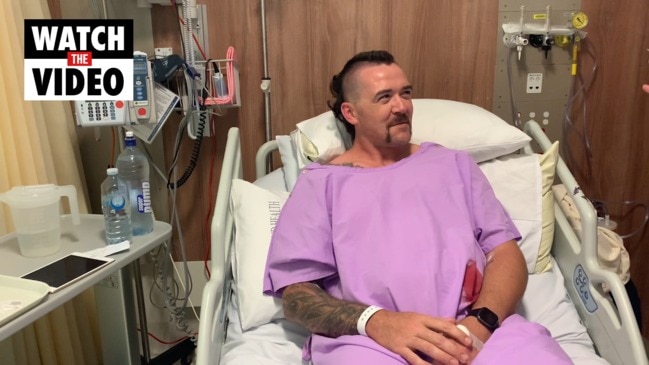 Whitsunday shark attack victim recounts his escape during a bucks party