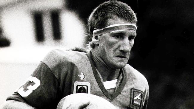 Andrew Tessman earned a Broncos contract in the 1987 season playing for Wynnum-Manly.