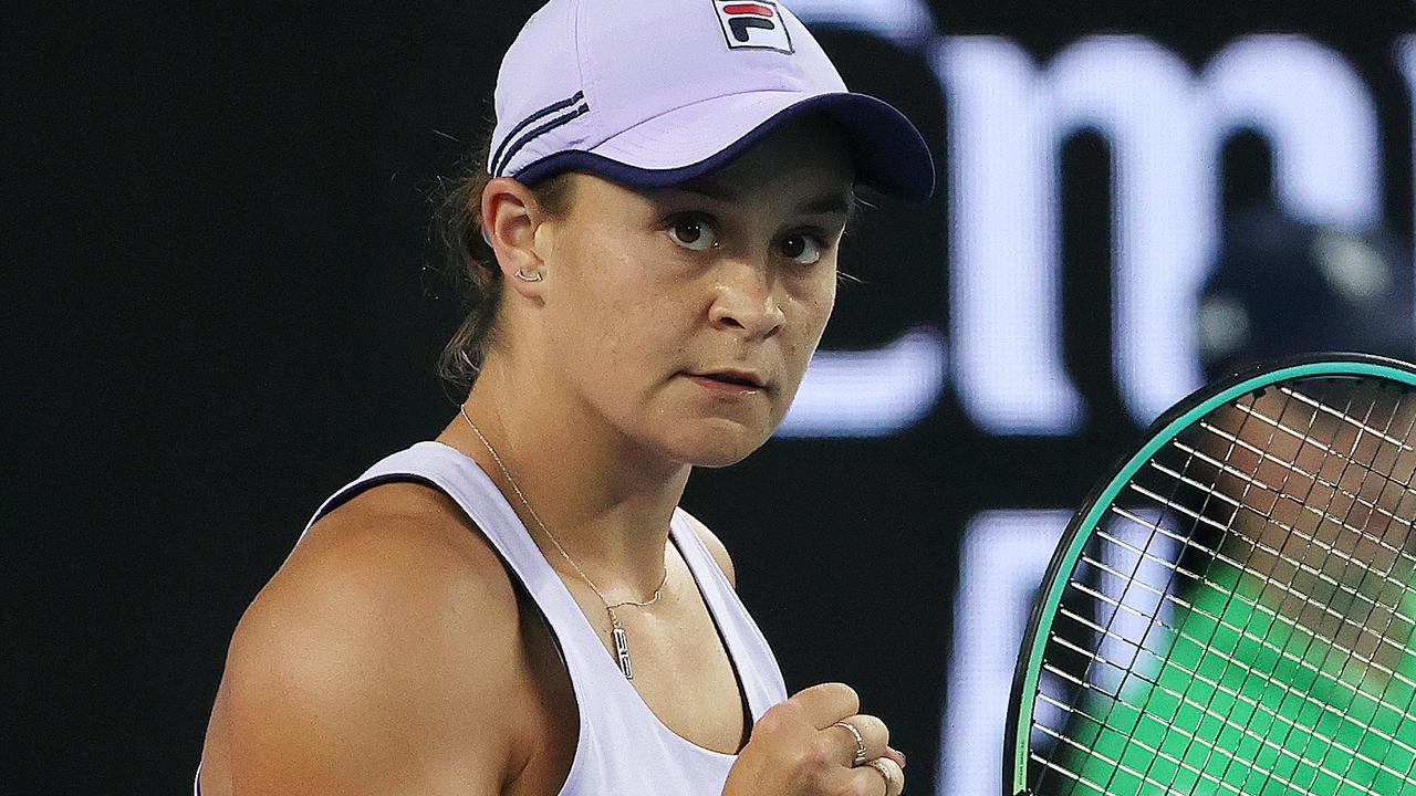 Ash Barty is serious class.