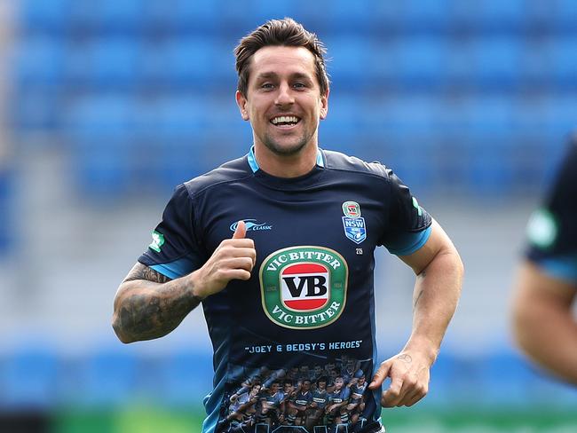 The Sea Eagles are one of four clubs chasing Mitchell Pearce. Picture: Brett Costello