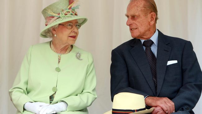 Queen Elizabeth and Prince Philip in 2011.