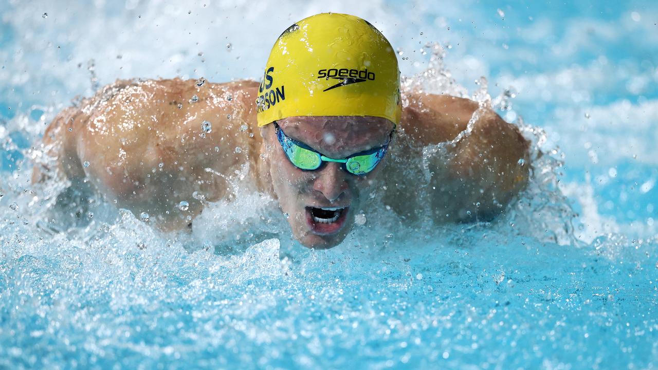 Australian swimmer Cody Simpson. Photo: Michael Klein.