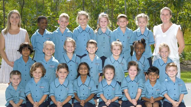 GOOD SHEPHERD LUTHERAN COLLEGE Transition KK FRONT ROW (L-R): (Name Withheld), (Name Withheld), Aria Lang, Arini Velmula, Asha Angeles, Cleo Lymberis, Devansh Kodela, Leo Spinks. SECOND ROW (L-R): Calvin Mathews, Jacob Stacey, Maddison Hassall, Brandon Mumford, Kasey Pickersgill, Michelle Olagoke, Matilda Davies. THIRD ROW (L-R): Caleb Ekama, Macklin Cousins, (Name Withheld), Ivy Pearson, Nestoras Makrylos, Mali Maynard. Picture: Advancedlife Photography