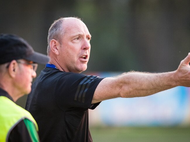 Southport coach Rob Semple. Picture: East End Digital