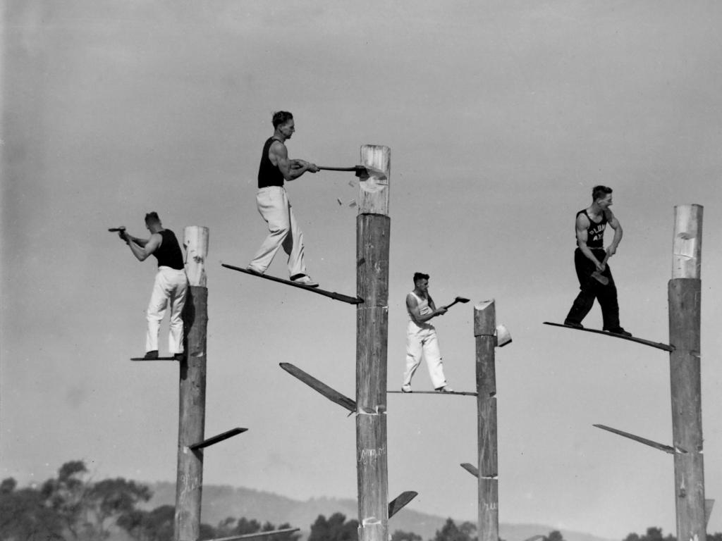 Mercury Archive historical file picture Royal Hobart Show.