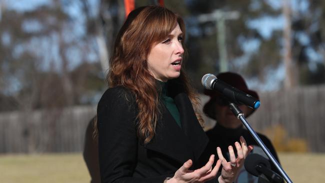 Victorian Greens MLC Sarah Mansfield says new overdose data reinforces the case for a medically supervised injecting room in Geelong. Picture: Alan Barber.