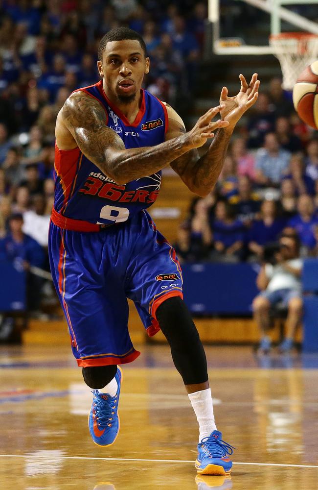 Gary Ervin during the 2013-14 NBL grand final series. Picture: Sarah Reed.