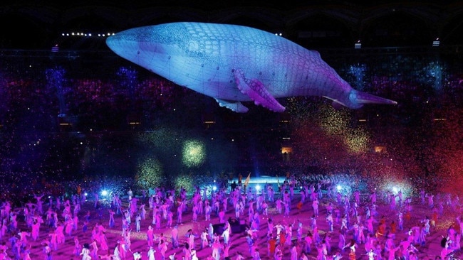 Gold Coast Commonwealth Games Opening ceremony which Whitsunday local Jessee Young performed in.