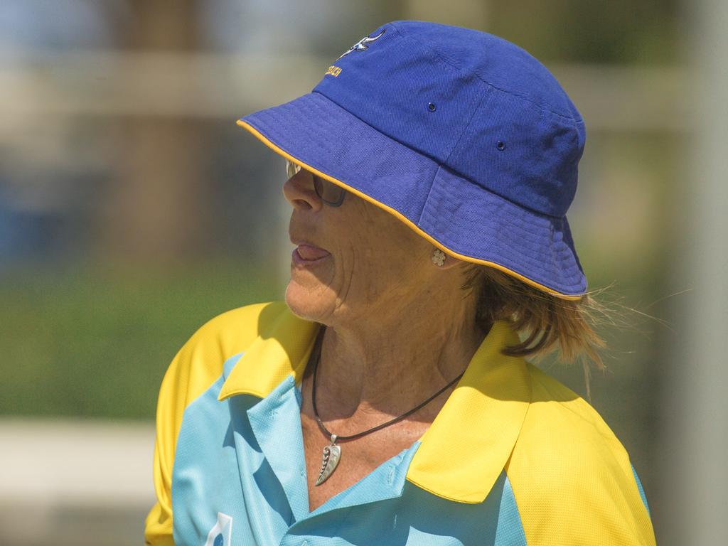 The ladies pairs lawn bowls will be played from 2pm at Broadbeach Bowls Club. Picture: Glenn Campbell