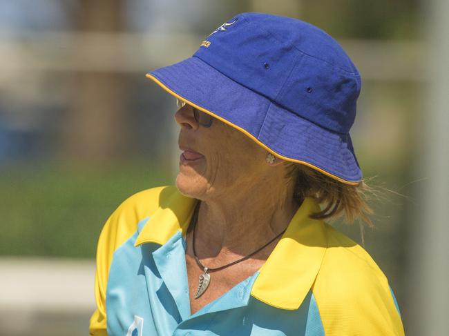 The ladies pairs lawn bowls will be played from 2pm at Broadbeach Bowls Club. Picture: Glenn Campbell