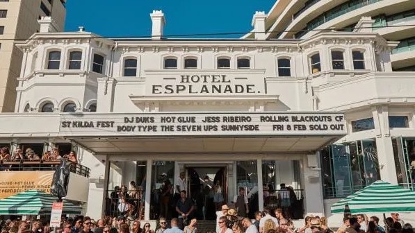 The Esplanade Hotel in the heart of St Kilda is on the market. Picture: Commercial Real Estate.