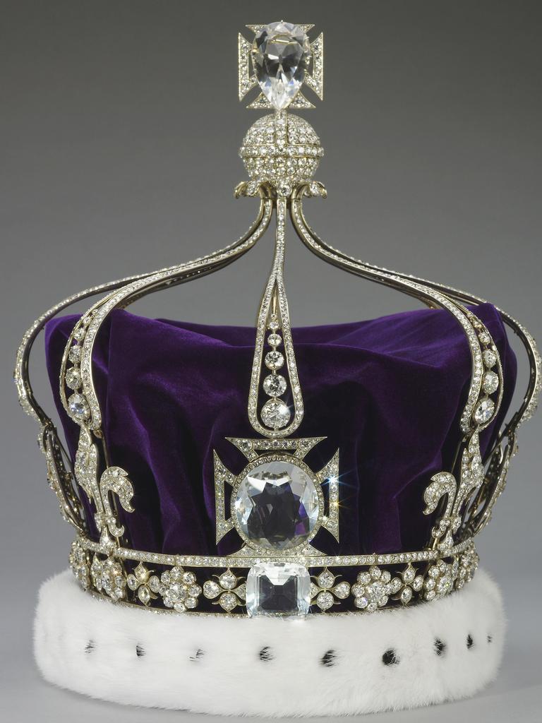 Queen Mary's Crown has been removed from display at the Tower of London for modification work ahead of the Coronation of King Charles III and the Queen Consort. Picture: Getty Images