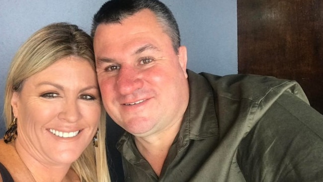 Paul Griffin and his wife Robyn. Picture: Supplied.