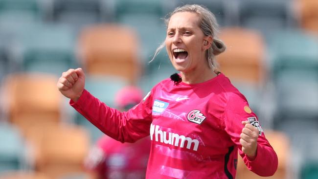 Ashleigh Gardner will captain the Sixers in the WBBL opener with regular skipper Ellyse Perry out suspended. Picture: Sarah Reed/Getty Images