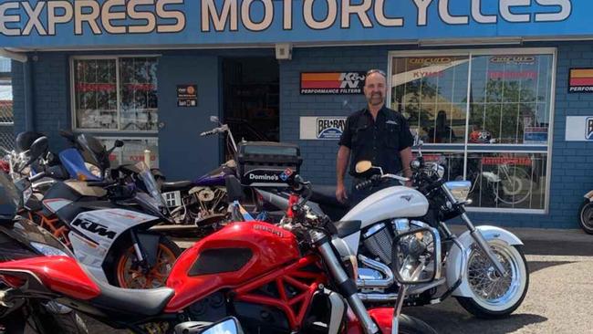 Express Motorcycles owner Dean Trend said he and his wife were eager to move to the Sunshine Coast but the decision to sell the property wasn't an easy one.