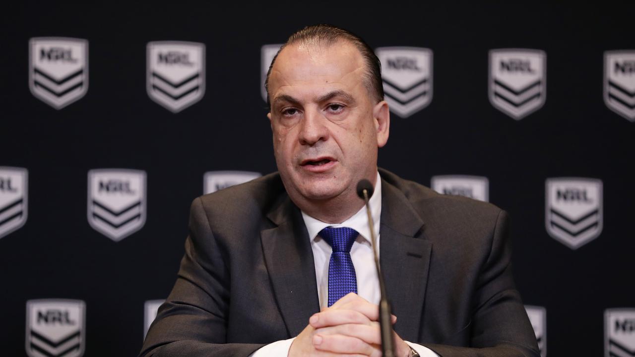 Australian Rugby League commission chairman Peter V'landys