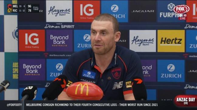 Melbourne Demons Press Conference