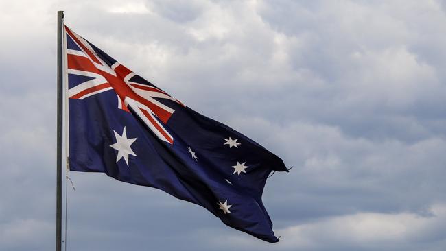 Generic Australian Flag. Picture: Dominic Elsome