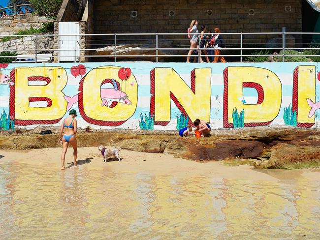 North Bondi Children's Pool on a clear November day. Picture: AAP Image/Monique Harmer