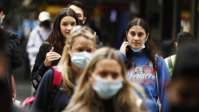 Australians must take responsibility for their own health— and death— during the pandemic. Picture: Daniel Pockett/Getty Images.