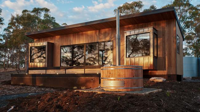 Arden Retreat in the Coal River valley at Richmond owned by Alice and Tristan Burns. Picture: supplied