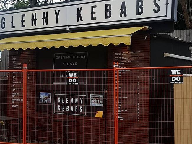 Glenny Kebabs in Glen Waverley was shut down by Caltex on November 28.