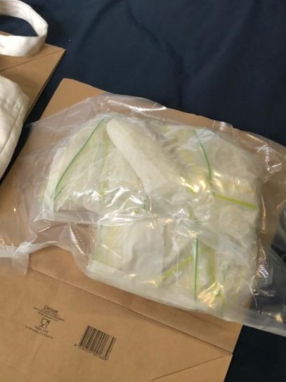 Drugs seized by Queensland police.