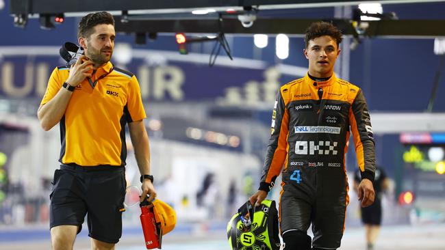 Lando Norris has his work cut out for him this season. (Photo by Mark Thompson/Getty Images)