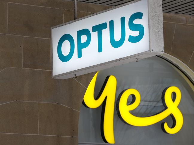 Optus revealed about 2.8 million Australian had their identification details stolen. Picture: Gaye Gerard