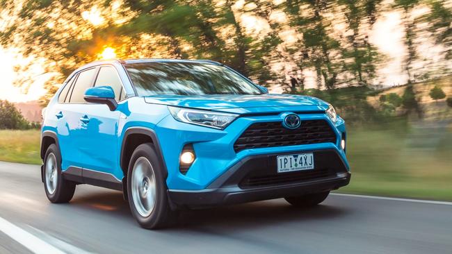 Dealers are asking way above the odds for the in-demand RAV4. Picture: Thomas Wielecki.