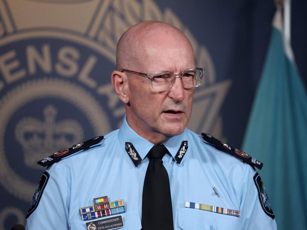 Queensland Police Commissioner Steve Gollschewski. Picture: Liam Kidston