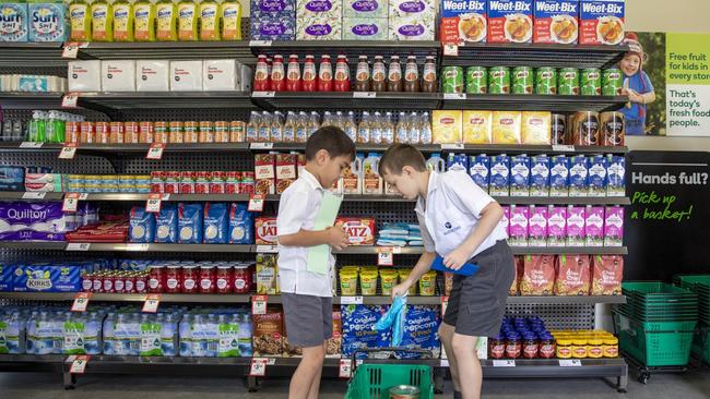 Students from Kindergarten to Year 12 and beyond will be able to access the store. Picture: Dallas Kilponen/Woolworths