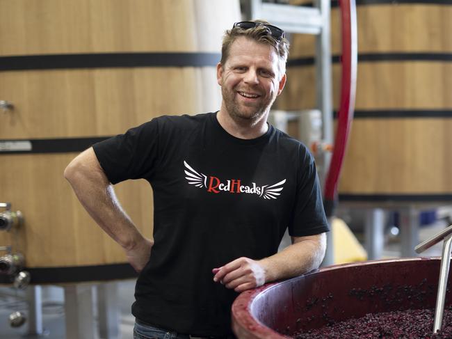 RedHeads chief winemaker Alex Trescowthick takes care not to ‘overpower the fruit with oak’.