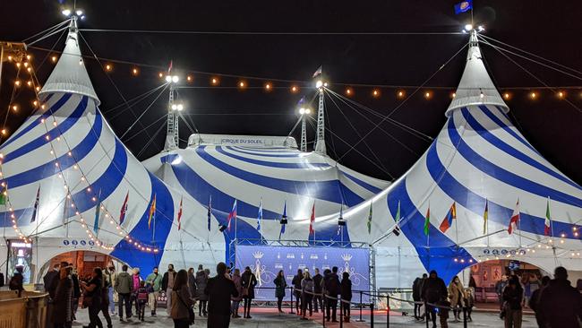 Life under the big top – Cirque du Soleil – was a reality for physiotherapist Michael Henry for six years. Picture supplied.