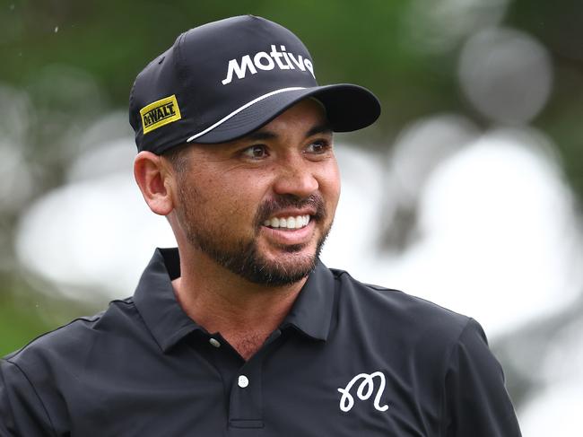 BRISBANE, AUSTRALIA - NOVEMBER 20: Jason Day looks on during the Pro-am prior to the BMW Australian PGA Championship 2024 at Royal Queensland Golf Club on November 20, 2024 in Brisbane, Australia. (Photo by Chris Hyde/Getty Images)