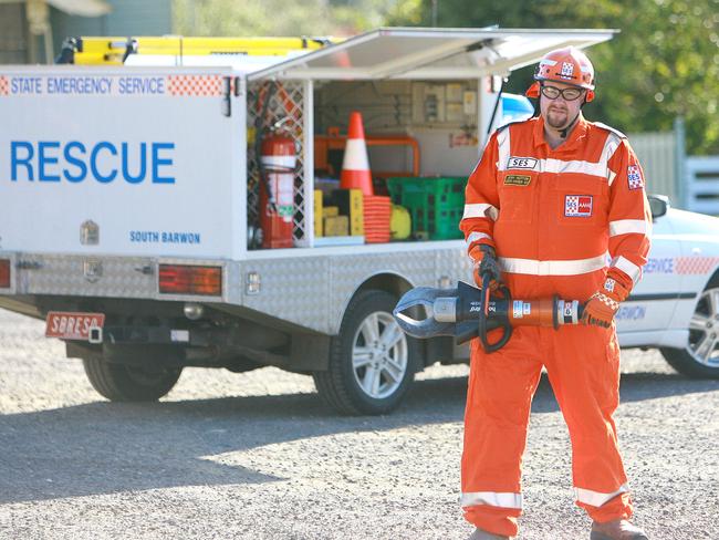 Sth Barwon SES Unit controller Josh Hutton.