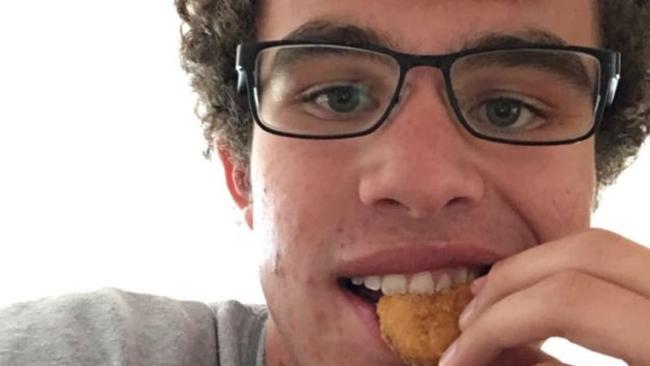 US teen Carter Wilkinson broke an internet record, and will get a lot of free nuggets for his troubles. Picture: Twitter