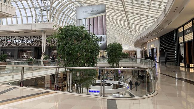 Chadstone Shopping Centre in Melbourne. Picture: Sarah Matray