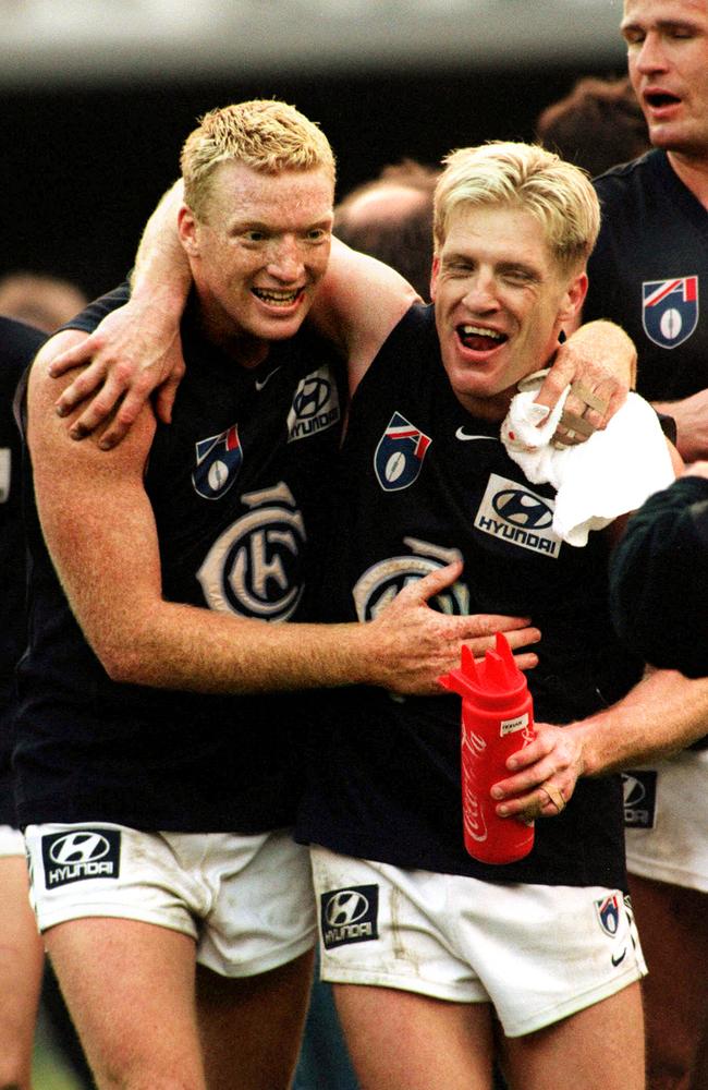 The 1999 preliminary final remains one of footy’s most famous days.