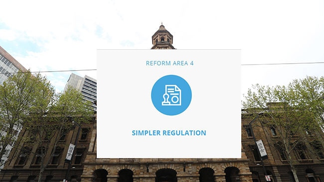 LGA reform survey 4. Simpler regulation