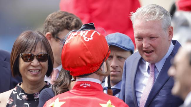 Henry Field (right) feels Stefi Magnetica has untapped potential. Picture: Jenny Evans/Getty Images