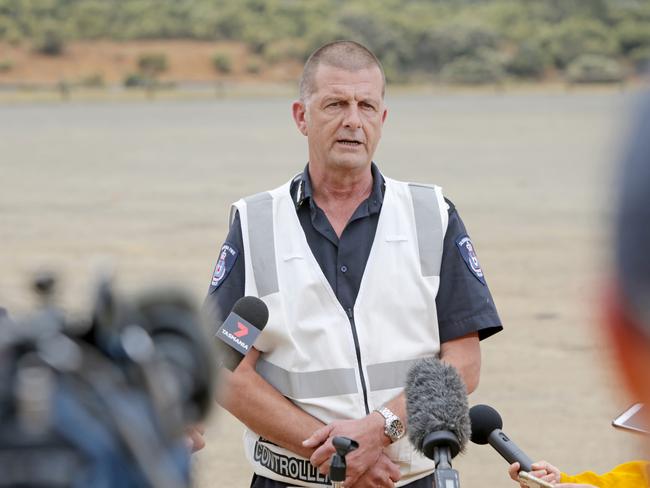 Great Pine Tier fire incident controller Ian Bounds. Picture: PATRICK GEE