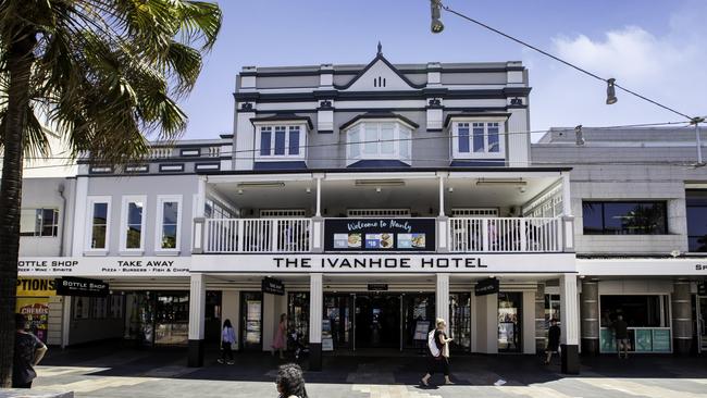 The Ivanhoe Hotel in Manly.