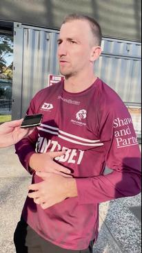 Manly star's distressing head knock fears