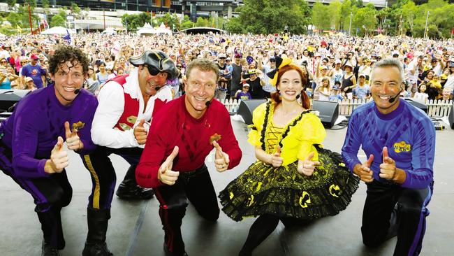 The Wiggles are scheduled to perform at Sydney Harbour. Picture: Supplied