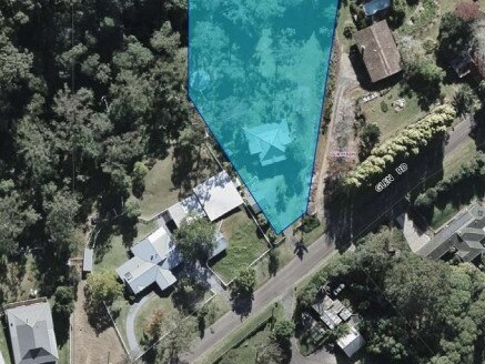 Aerial view of the proposed drug and alcohol rehab centre at Glen Rd, Ourimbah