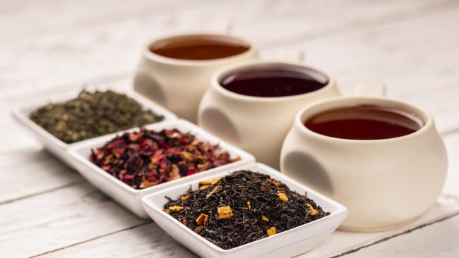 Tea offers a large variety of types.